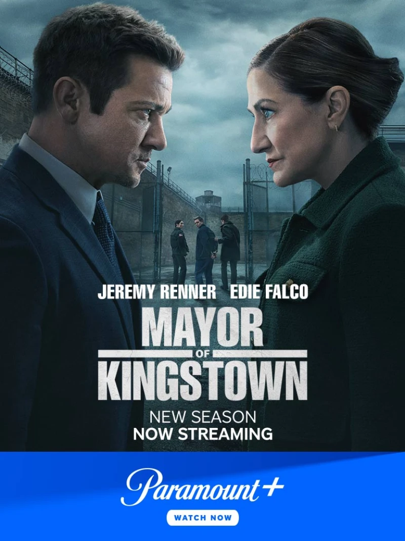 Jeremy Renner stars in the new season of Mayor of Kingstown, now streaming exclusively on Paramount+. Watch now!