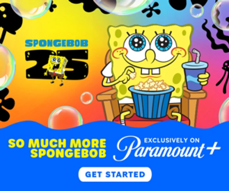 Celebrate SpongeBob's 25th Anniversary with over 300 episodes and tons of Krabby Patties! Stream so much more SpongeBob now exclusively on Paramount+.
